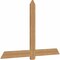 Ekena Millwork Eugene Smooth Timber Gable Bracket, Western Red Cedar, 72"W x 48"H x 1 1/2"D x 5 1/2"F, 16/12 Pitch GBW072X48X0206EUG00SWR - alternate 2